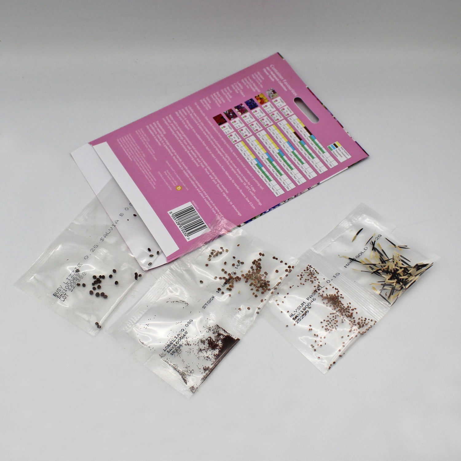 Speedy Seed® 6 in 1 Container Favourites Flower Seed Collection – Over 1,500 Seeds