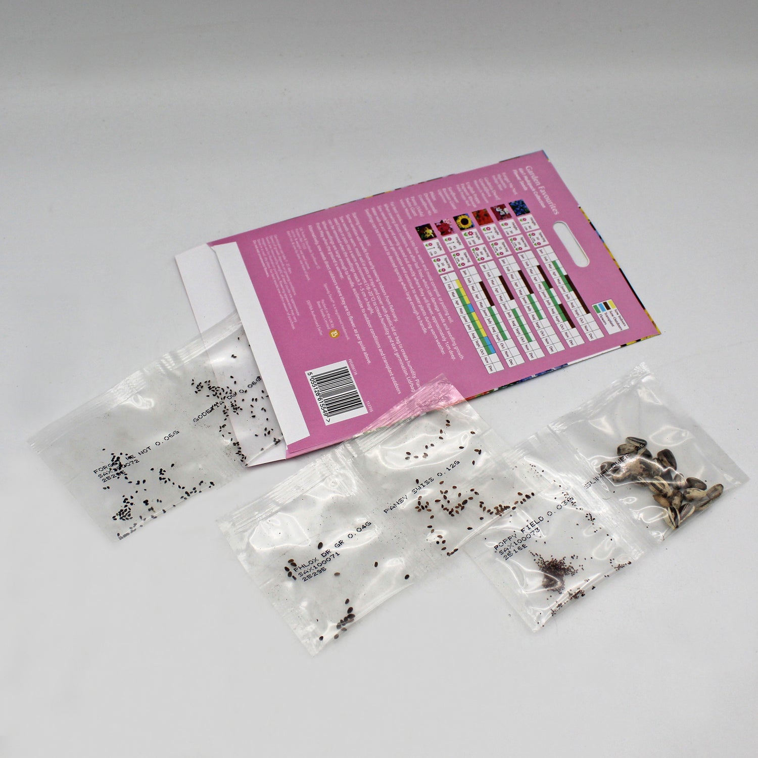 Speedy Seed® 6 in 1 Garden Favourites Flower Seed Collection - Over 300 Seeds