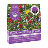 Bee Friends Seed Bombs – 20 Wildflower Seed Bombs – Rainbow Mix