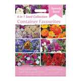 Speedy Seed® 6 in 1 Container Favourites Flower Seed Collection – Over 1,500 Seeds