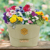 Bee Friends Wildflower Seeds Grow Kit in Honeycomb Trough Planter